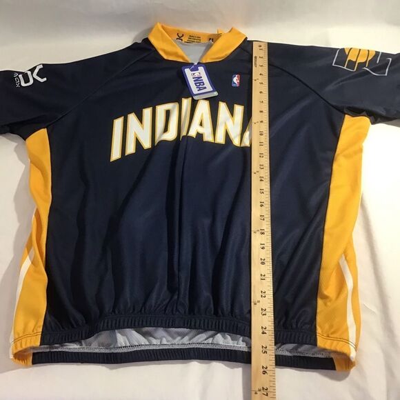 New NBA Indiana Pacers Short Sleeve Cycling Jersey - Picture 5 of 5